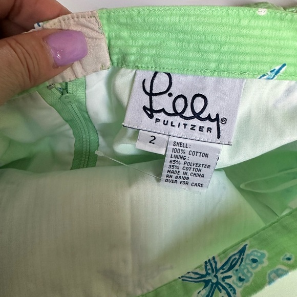 Lilly Pulitzer White Label Starlight Starfish Design
Scalloped Hem Skirt size 2 - Picture 5 of 11